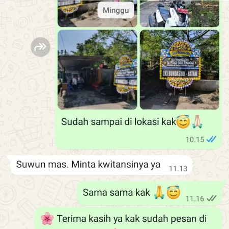 Pengiriman Papan Bunga Duka Mranggen Tengah Bansari